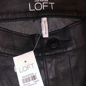 LOFT Black Modern Skinny Jeans
